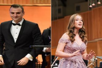 Concert al Orchestrei Festivalului Transilvanean la Sala Thalia dirijor Bogdan Postolache si soprana Ilinca Andronachi