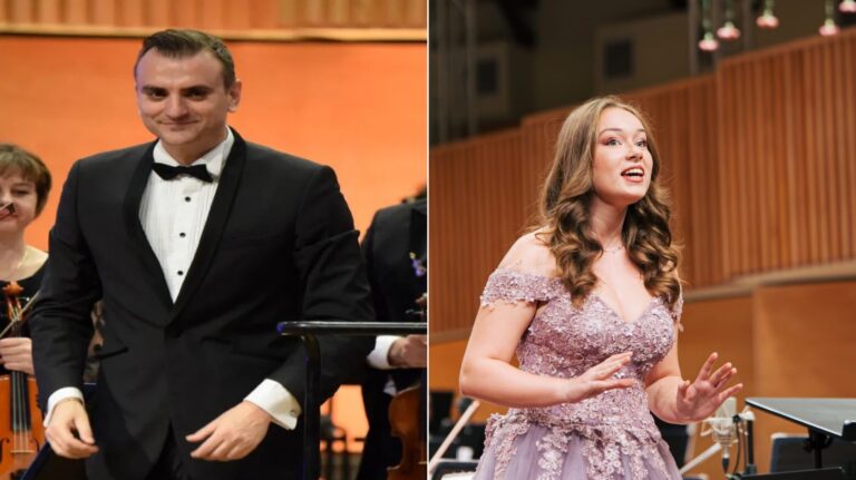 Concert al Orchestrei Festivalului Transilvanean la Sala Thalia dirijor Bogdan Postolache si soprana Ilinca Andronachi
