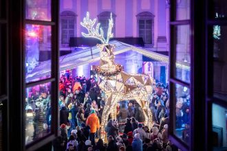 Craciunul la Palat 2025 Strada Xenopol attractia Sibiului