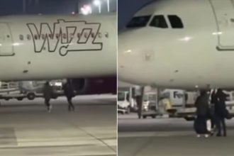 Doi romani retinuti in Germania pentru ca au alergat dupa avion