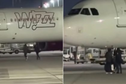 Doi romani retinuti in Germania pentru ca au alergat dupa avion