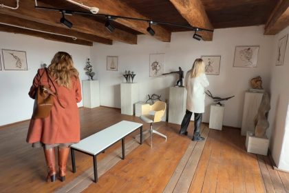 Emil Muresan sarbatorit la Medias prin expozitia Natura si Fantezie