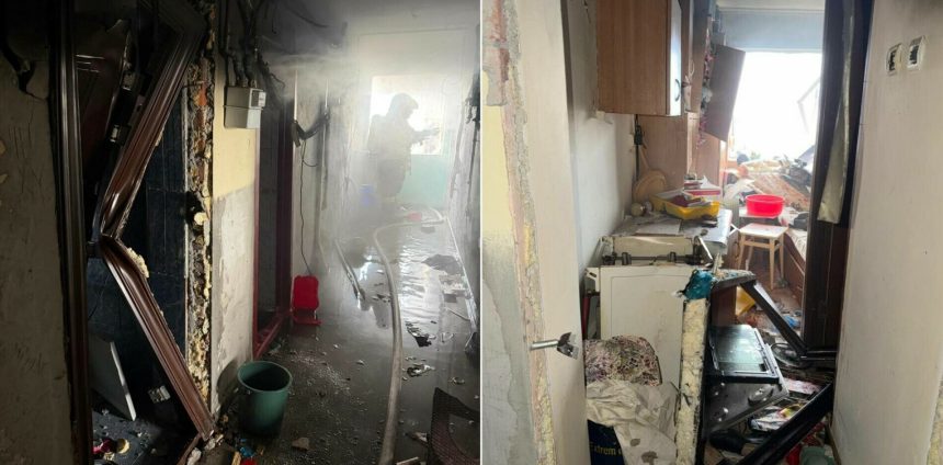 Explozie intr un bloc din Romania zeci evacuati