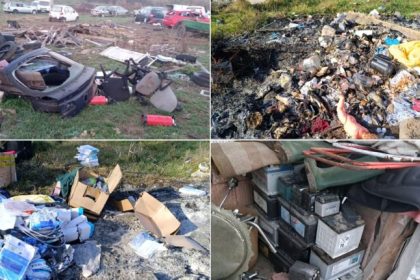 Focar de infectie la Rusciori zeci de tone ridicate