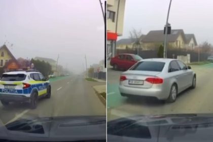 Fost policist fugarit de politie la Selimbar