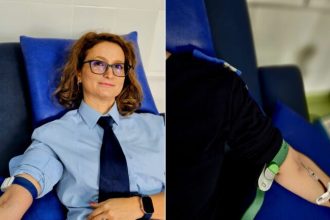 Gest nobil la Sibiu jandarmii au donat sange