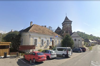 Jaf ca in filme la Primaria Valea Viilor Hotii au fugit cu seiful