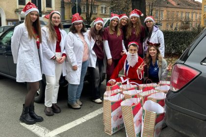 Mobilizare emoionanta la Sibiu studentii strang pentru pacienti