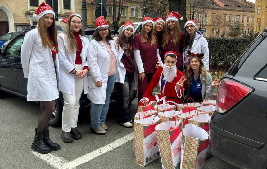 Mobilizare emoionanta la Sibiu studentii strang pentru pacienti