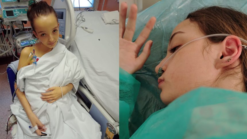 O adolescenta din Porumbacu de Sus lupta pentru viata