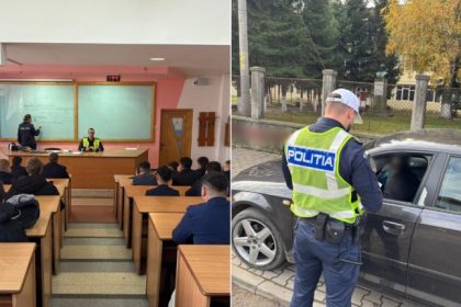 Operatiune in scolile din Medias Controlul Politiei si Jandarmeriei