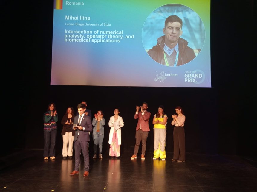 Premiul de popularitate pentru Mihai Ilina la ULBS