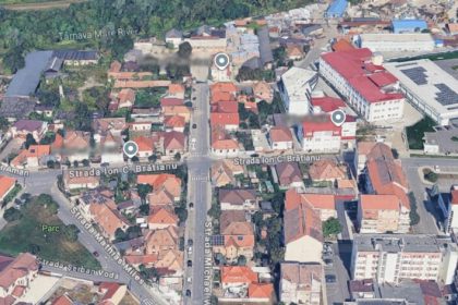 Proiect imobiliar in centrul Medias 4 blocuri noi