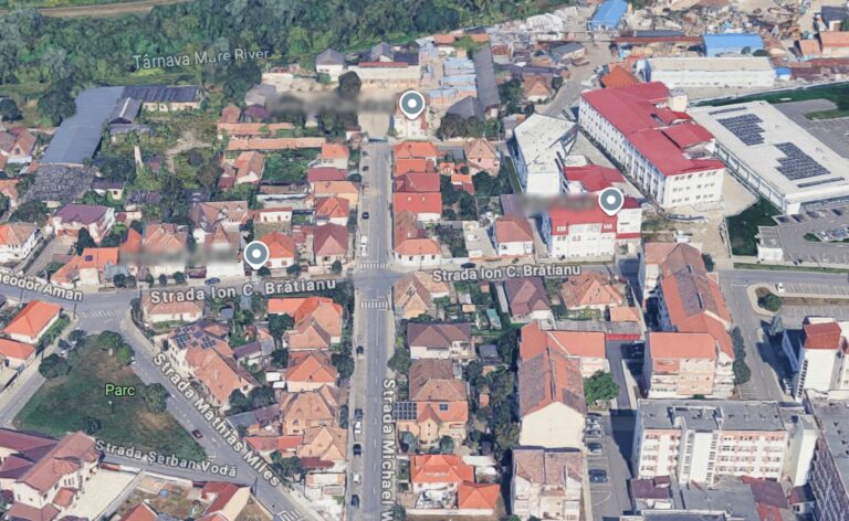 Proiect imobiliar in centrul Medias 4 blocuri noi