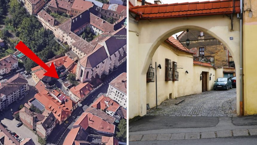Recordurile strazilor din Sibiu cea mai scurta 32 metri cea mai lunga 6 km
