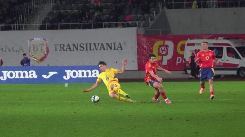 Romania pierde pe Municipal cu Spania Kevin Ciubotaru integralist