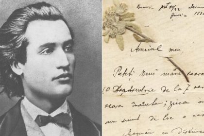 Scrisorile lui Eminescu si Micle aduse in Romania