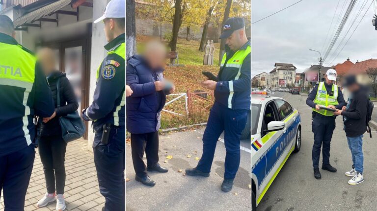 Sibienii amendati fara oprire peste 500 de soferi si pietoni sanctionati