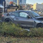 Soferul BMW ului care s a lovit in giratoriu beat