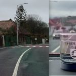Strada Sibiului din Cisnadie s a redeschis Primarul a facut testul paharului