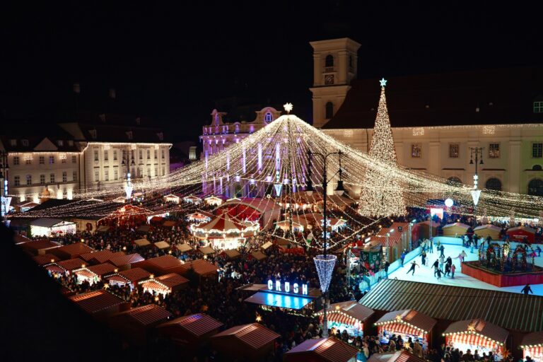 Super evenimente la Sibiu in weekend Targul de Craciun All Black Party si multe altele