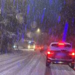 Trafic ingreunat intre Rasinari si Paltinis Conditii de iarna