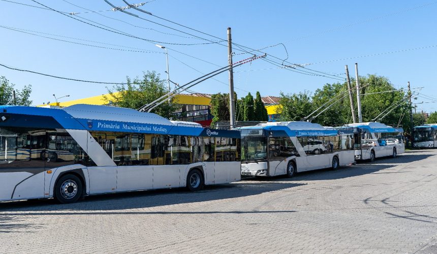Transportul public din Medias se extinde cu trasee ecologice
