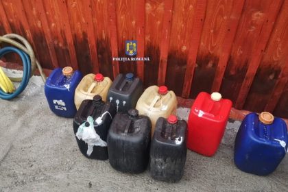 Trei tineri din Hoghilag Valchid si Dumbraveni retinuti pentru furt de motorina