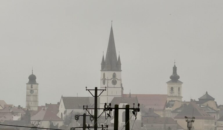 Vreme severa in Sibiul cod galben de ploi si ninsoare