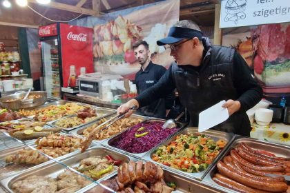 Zona de picnic noutatea Targului de Cracun din Sibiu