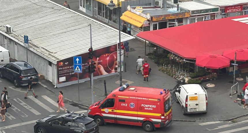 scandal violent la un local din piata cibin