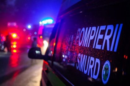 Accident grav la Media o main a ricat ntr un stlp