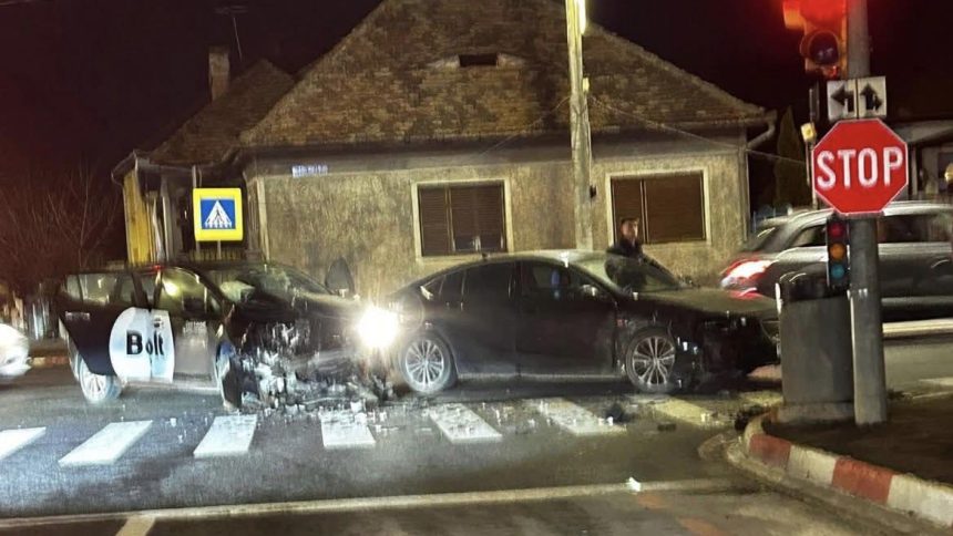 Accident la intersectia de pe Milea intervin ISU