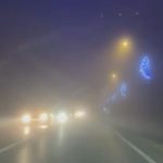 Ceata densa pe drumurile din judetul Sibiu