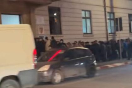 Coada mare la Policlinica Spitalului Judetean Sibiu