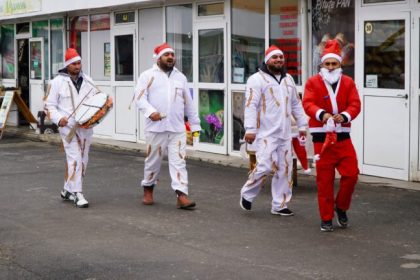 Colindatorii de import au ajuns la Sibiu