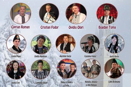 Concertul Florile dalbe la Medias cu artisti locali