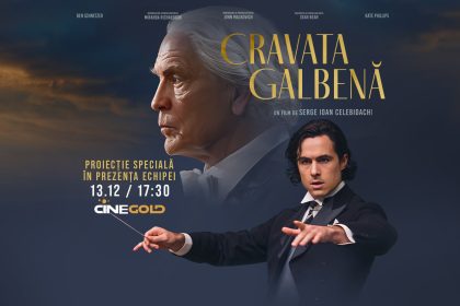 Cravata Galbena ajunge la Sibiu regizorul Celebidachi vine sa si prezinte filmul