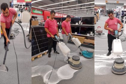 Curatenie professionala in Sibiu 123 Curat pentru scari si magazine