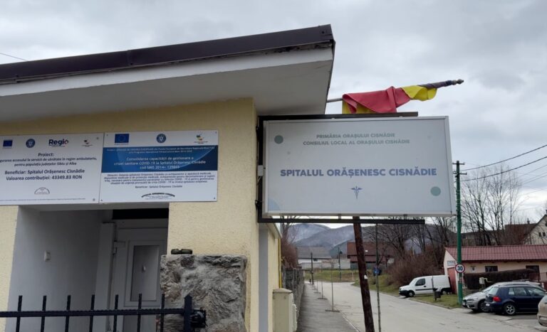 DSP Sibiu verificari la spitalul din Cisnadie in cazul crimei pentru mostenire