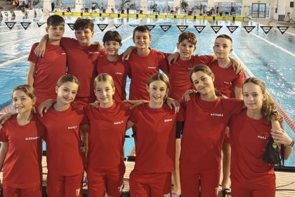 Echipa CSS Sibiu in top 10 la Poliatlon Targoviste