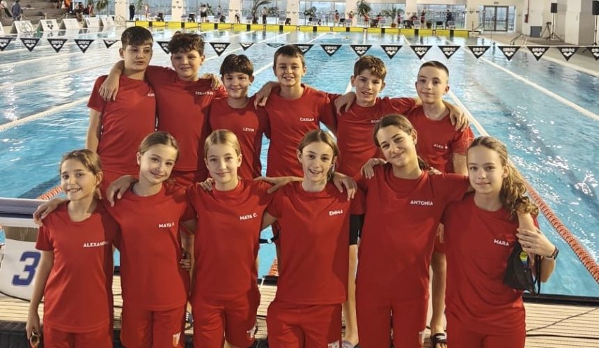 Echipa CSS Sibiu in top 10 la Poliatlon Targoviste