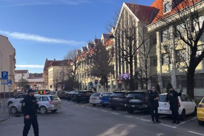 Lucrari la Colegiul Goga din Sibiu scoala inchisa