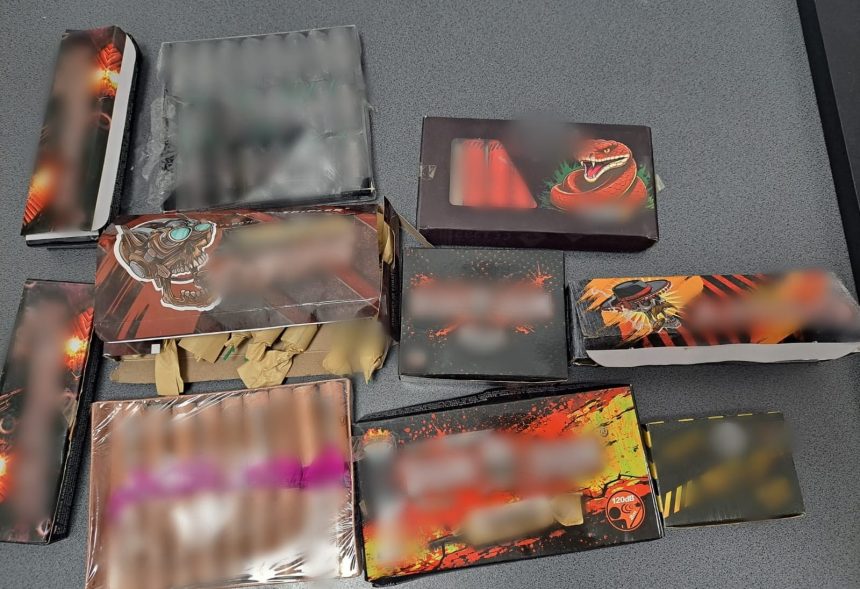 Perchezitii la Sibiu Marpod si Agnita petarde ilegale