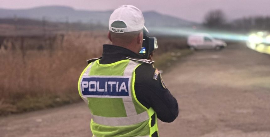 Politia a umplut Sibiul sute de soferi verificati