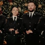 Politistii din Sibiu au colindat cu emotie video