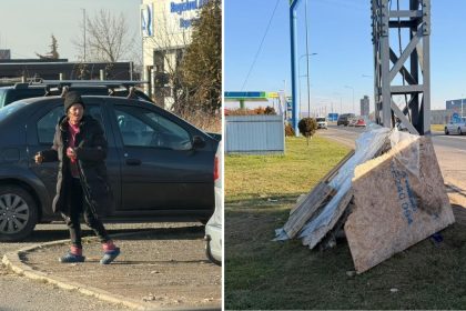 Primaria Sibiu despre femeia din cort refuza ajutorul