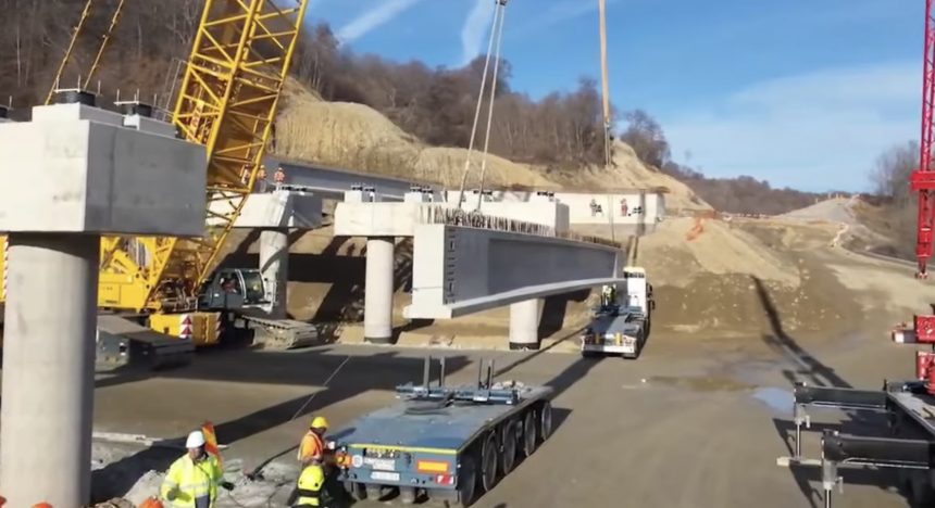 Progrese semniificative la podurile si tunelurile Sectiunii 3 Sibiu