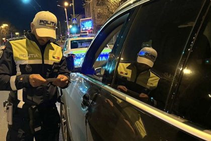 Tanar prins fara permis la volan in Sibiu