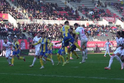 Un jucator de la FC Hermannstadt ofera explicatii